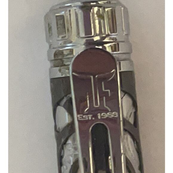 T F Est. 1968 No. 029 Ballpoint Pen, Silver/Black - Picture 7 of 16